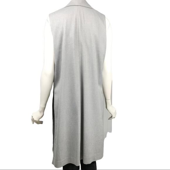 Design Lab Lord & Taylor Vest Gray Womens Size M - Picture 4 of 8